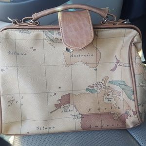 Gitano world map purse